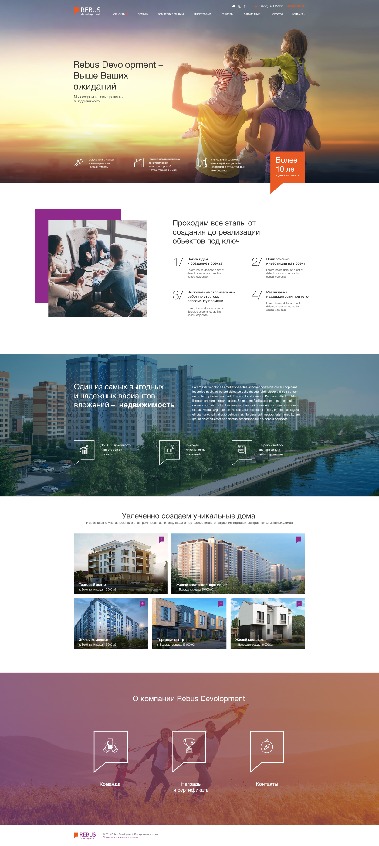 Real estate company, appraiser or mortgage institution Figma Template
