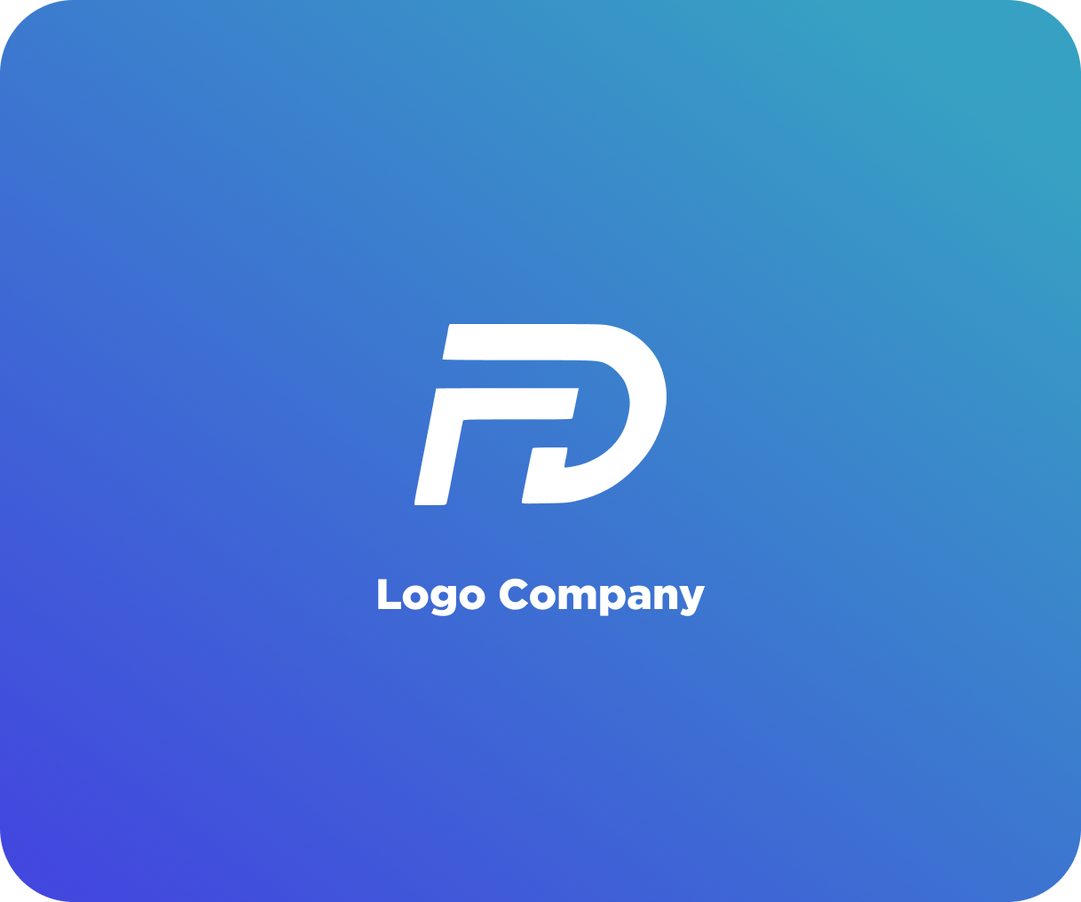 Landing page, Business card website Logo Template