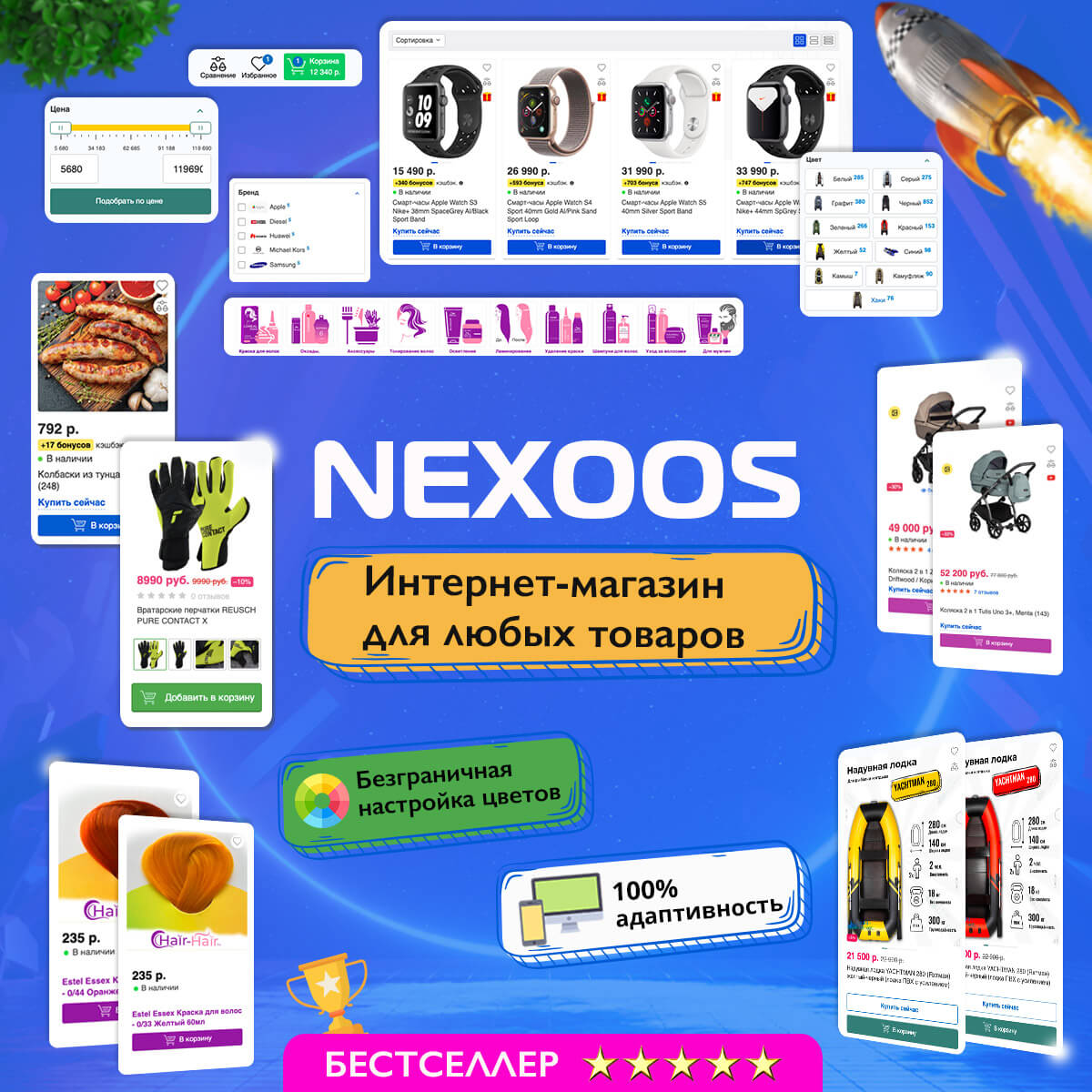 Nexoos - Universal Online Store Template