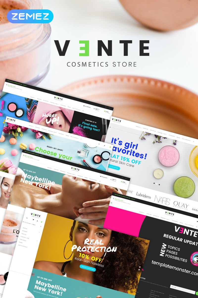 Beauty, e-commerce PrestaShop Template