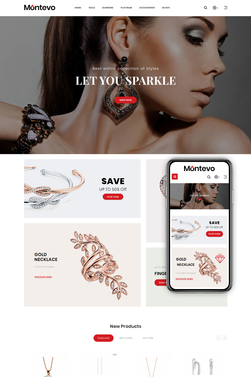 Wedding website, e-commerce OpenCart Template
