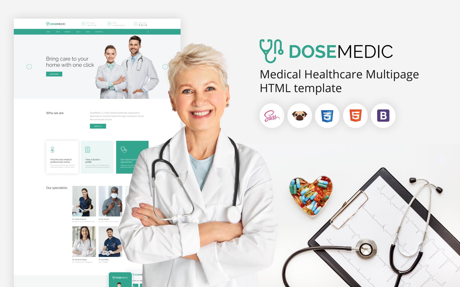 Medical HTML Template