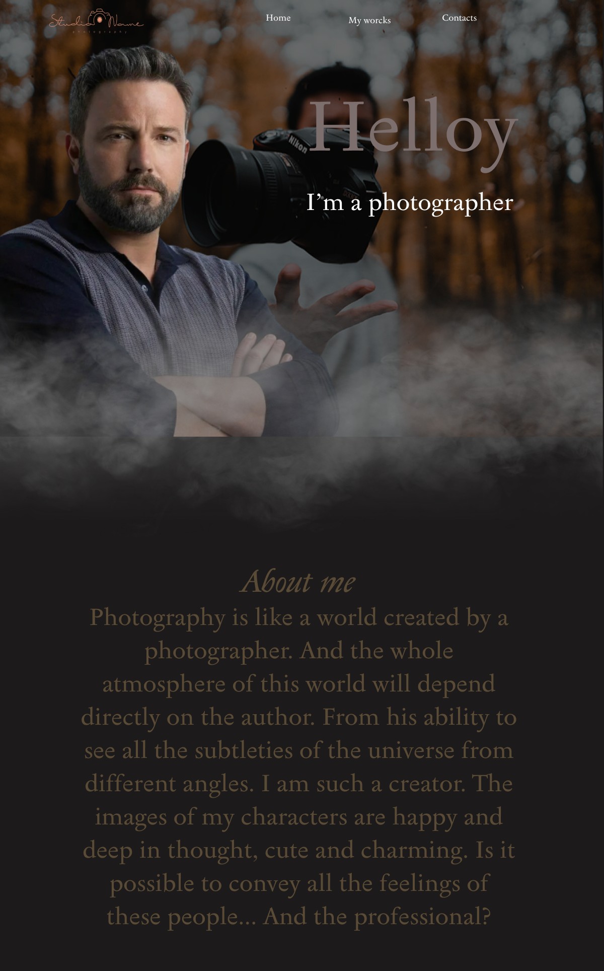 Website-the photographer's business card