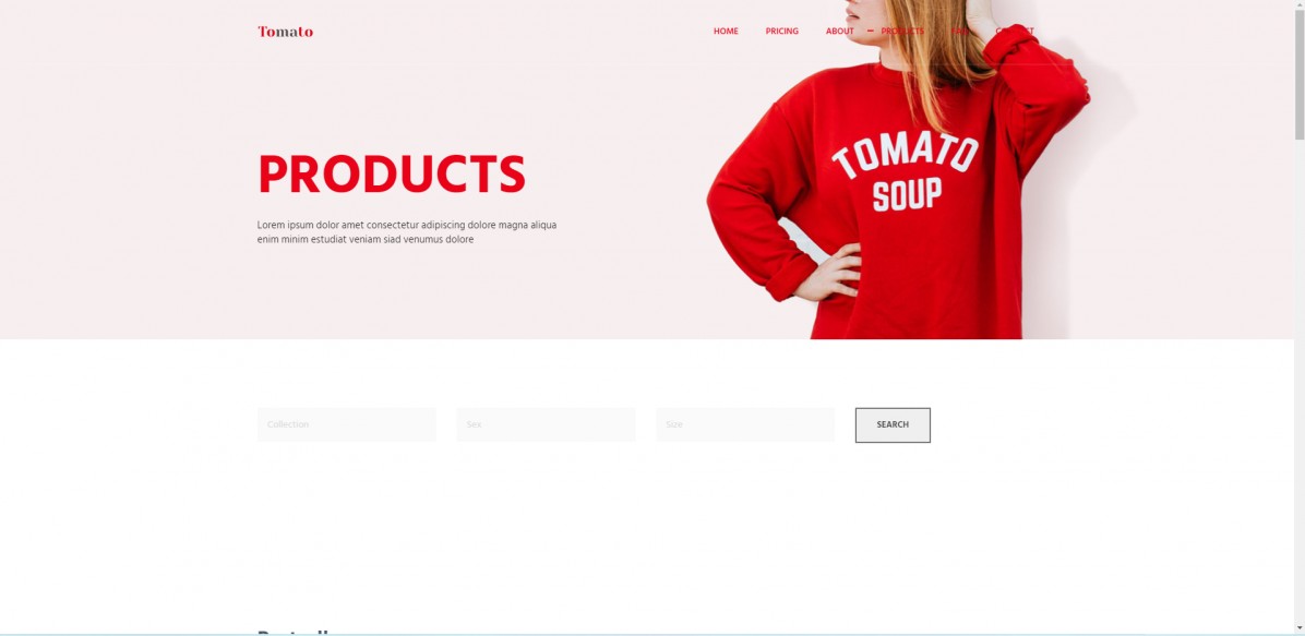 E-commerce, Beauty HTML Template